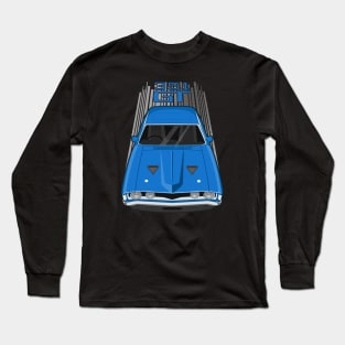 Ford Falcon XA GT 351 - Blue Long Sleeve T-Shirt